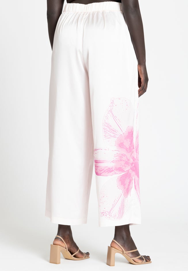 Pull On Printed Wide Leg Pant image number 2
