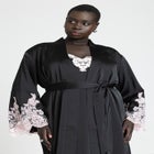 Lace And Satin Duster image number null