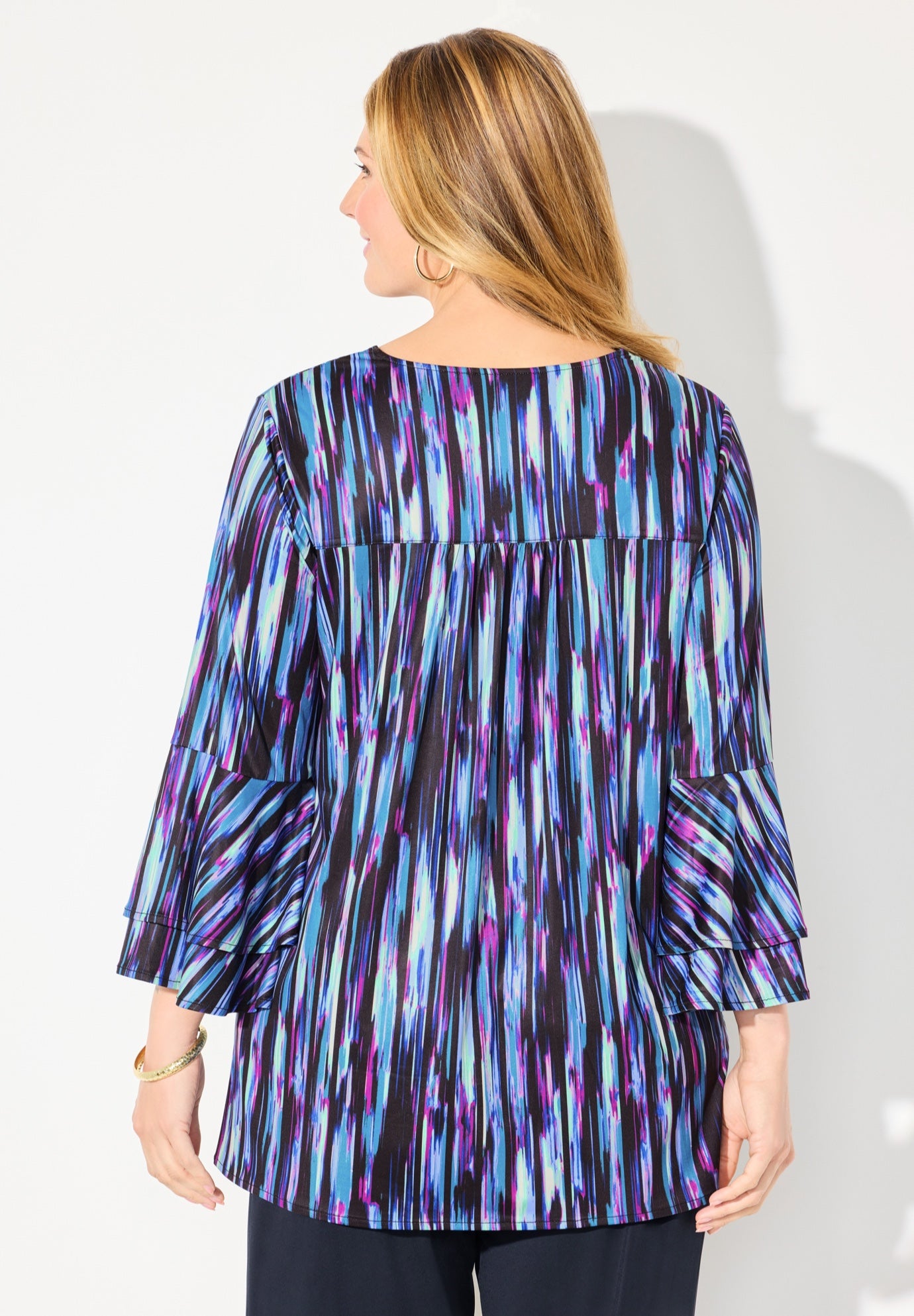 Dream Drape Bell Sleeve Top image number 3