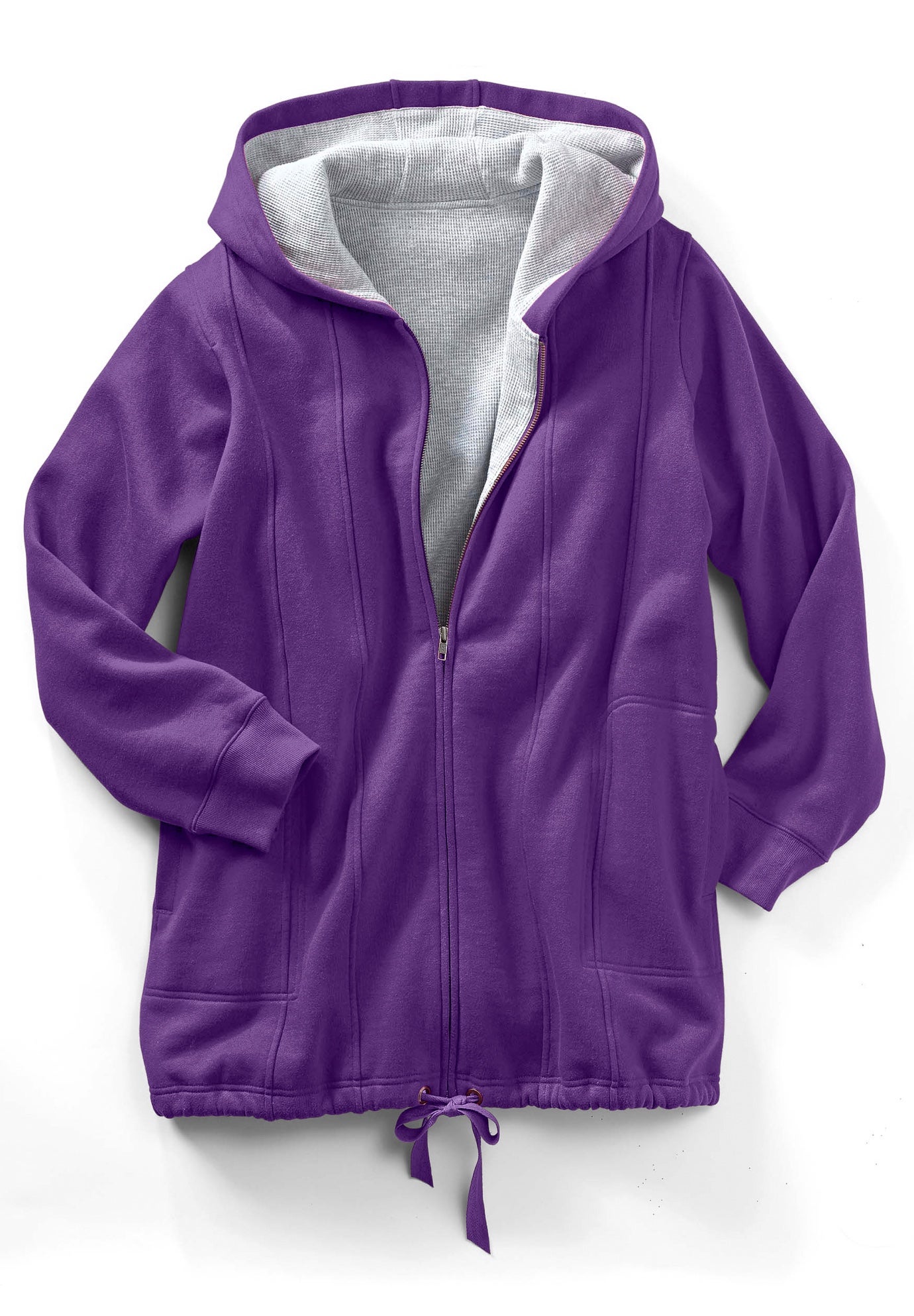 Thermal Lined Fleece Hoodie image number 1