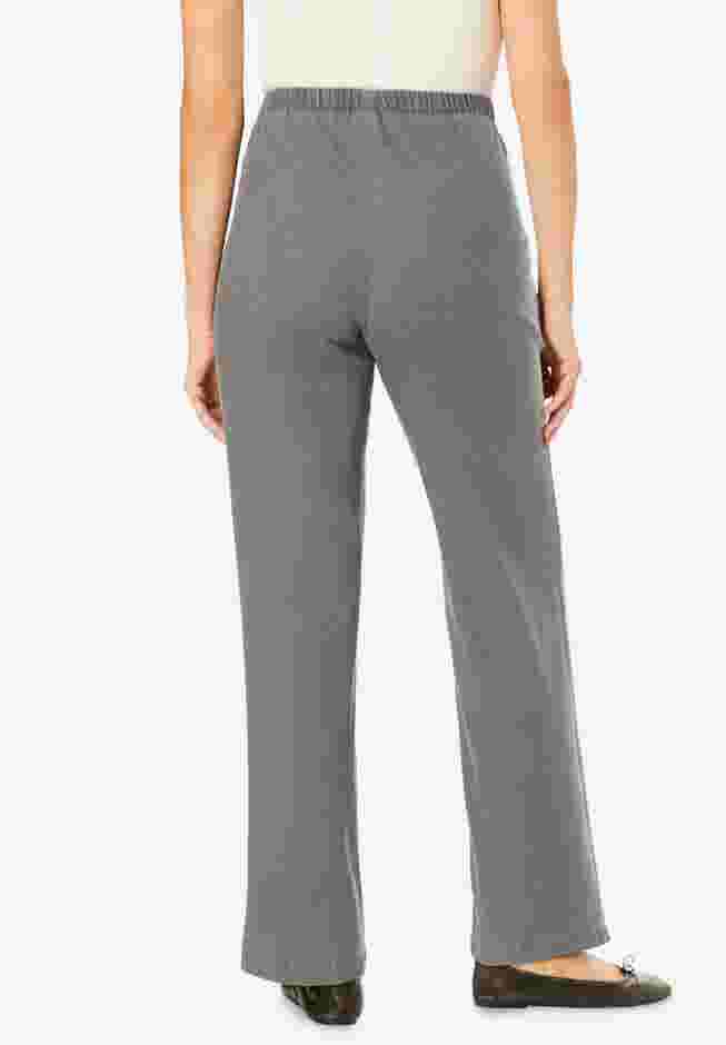 Wide-Leg Fineline Denim Jean image number 1