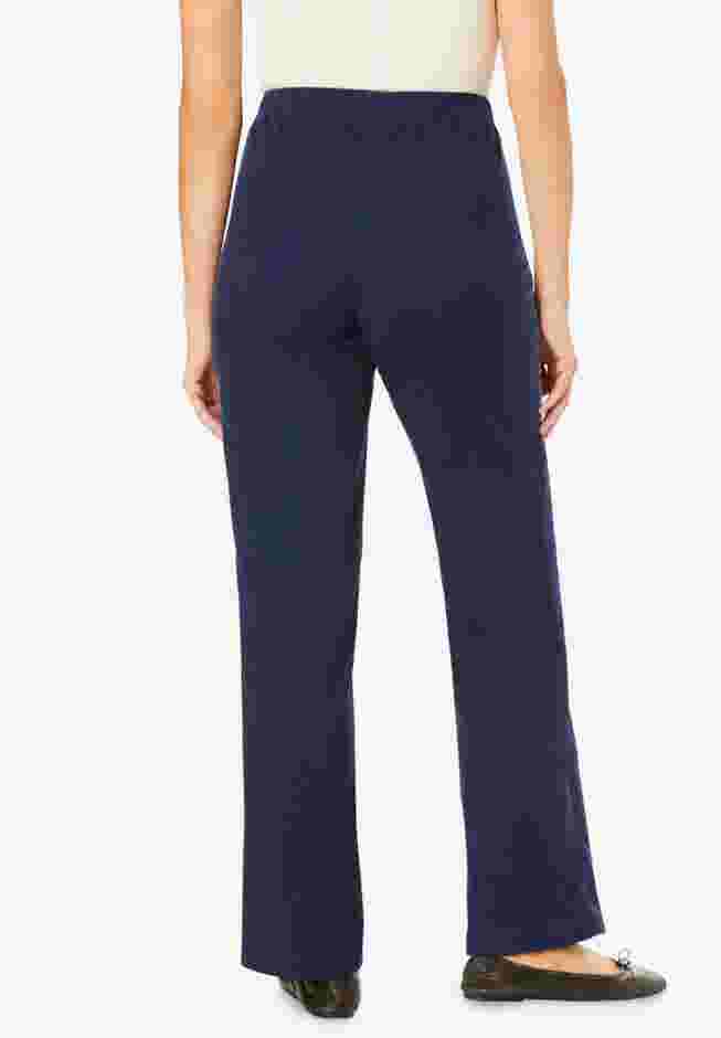 Wide-Leg Fineline Denim Jean image number 1