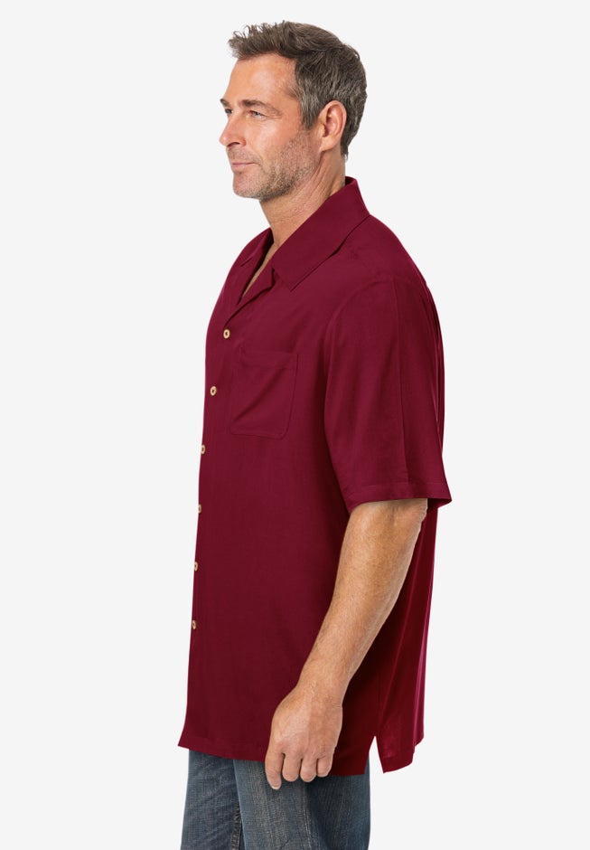 KS Island Solid Camp Shirt image number 2