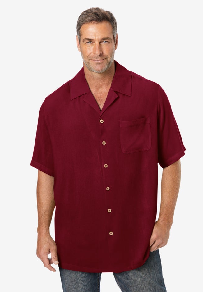 KS Island Solid Camp Shirt image number 3