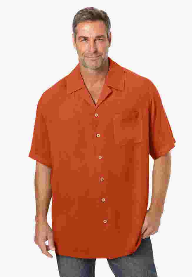 KS Island Solid Camp Shirt image number 0