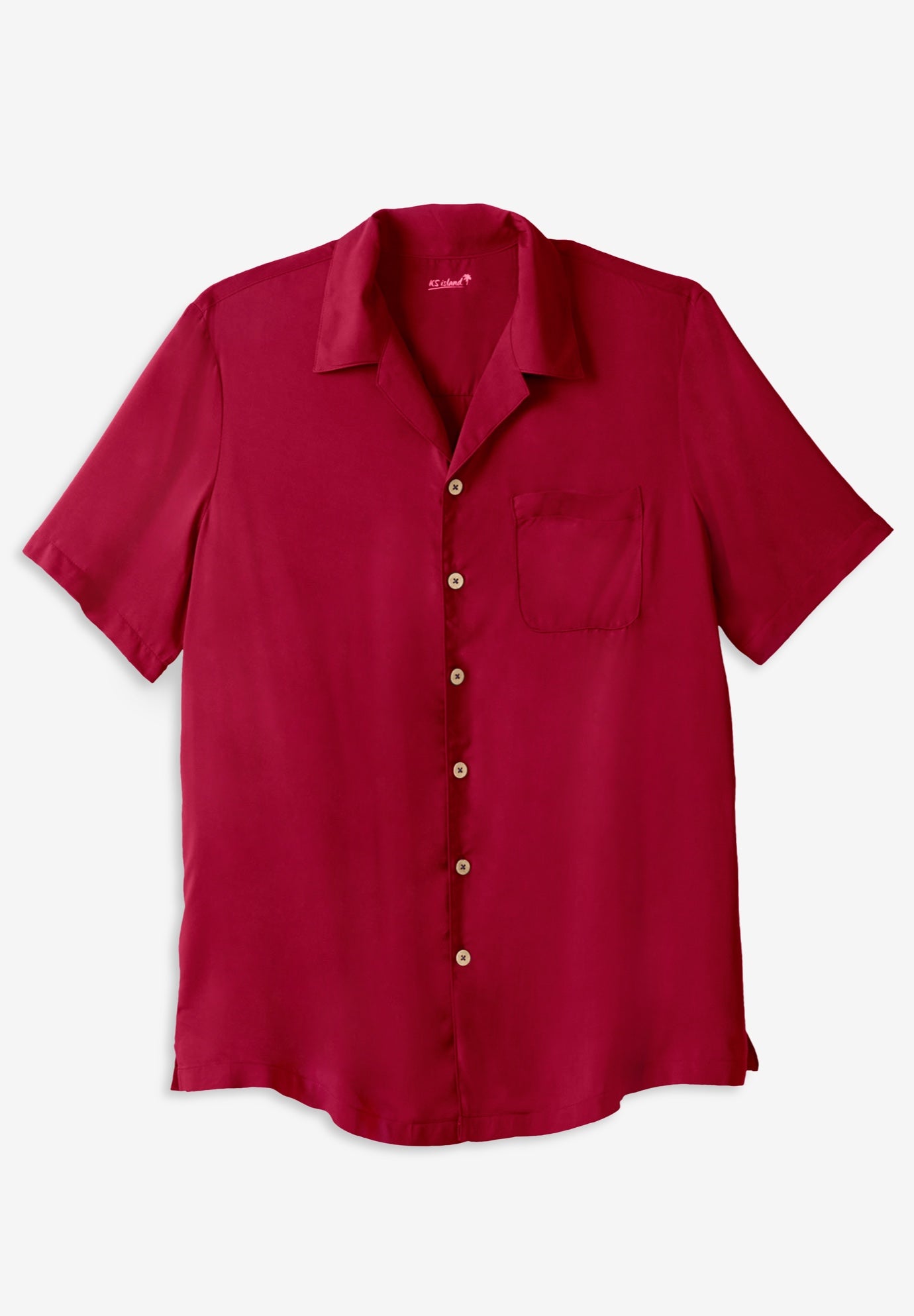 KS Island Solid Camp Shirt image number 0