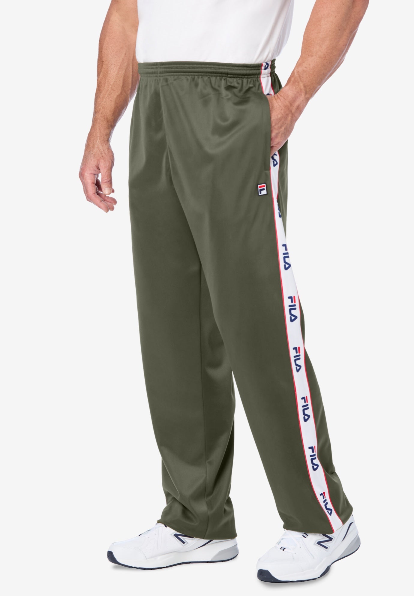 FILA&reg; Taped Logo Track Pants image number 0