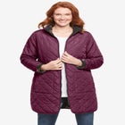 Reversible Quilted Barn Jacket image number null