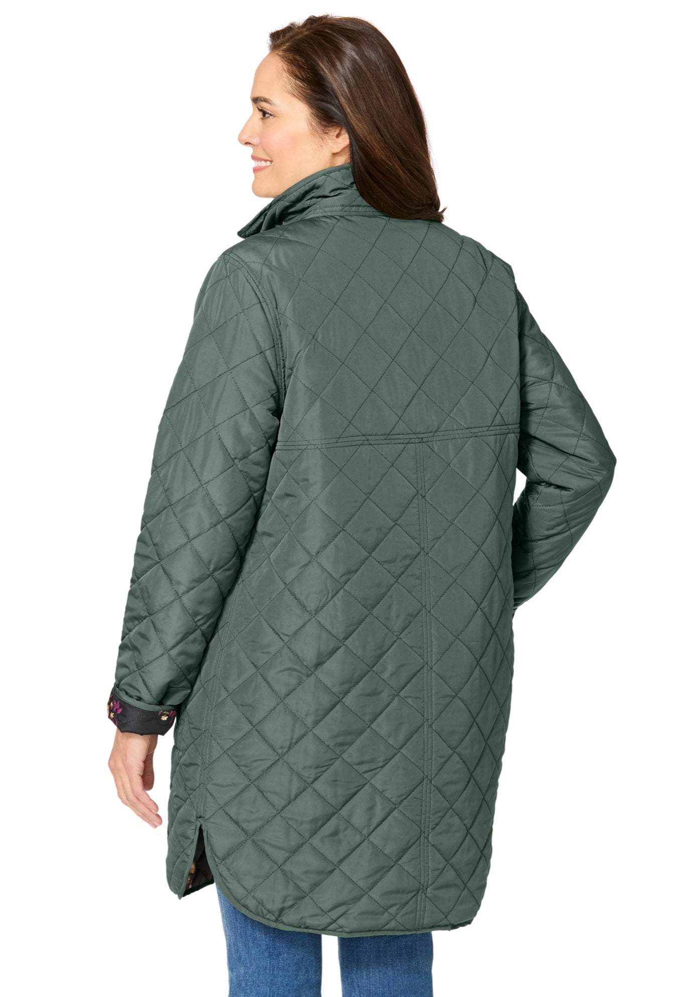 Reversible Quilted Barn Jacket image number 1