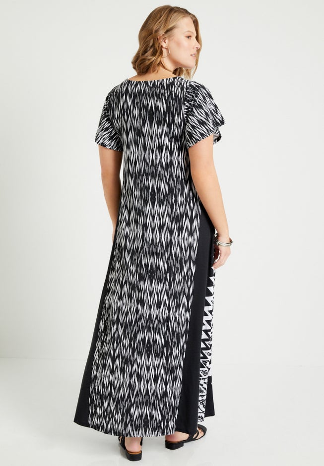 Flutter Sleeve Sweetheart Dress image number 1