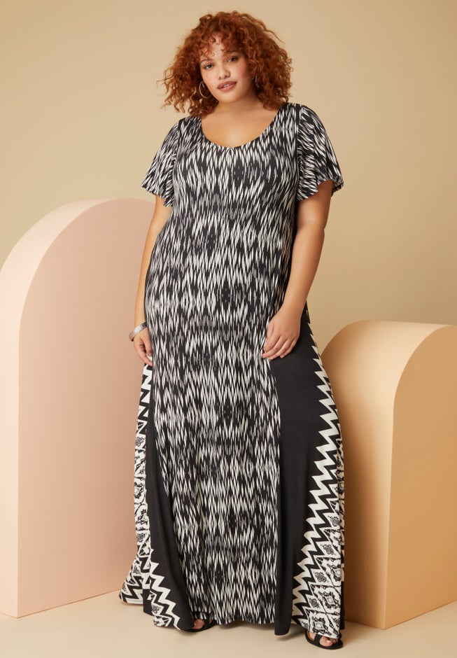 Flutter Sleeve Sweetheart Dress image number 0