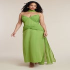 Train Detail Strapless Gown image number 1