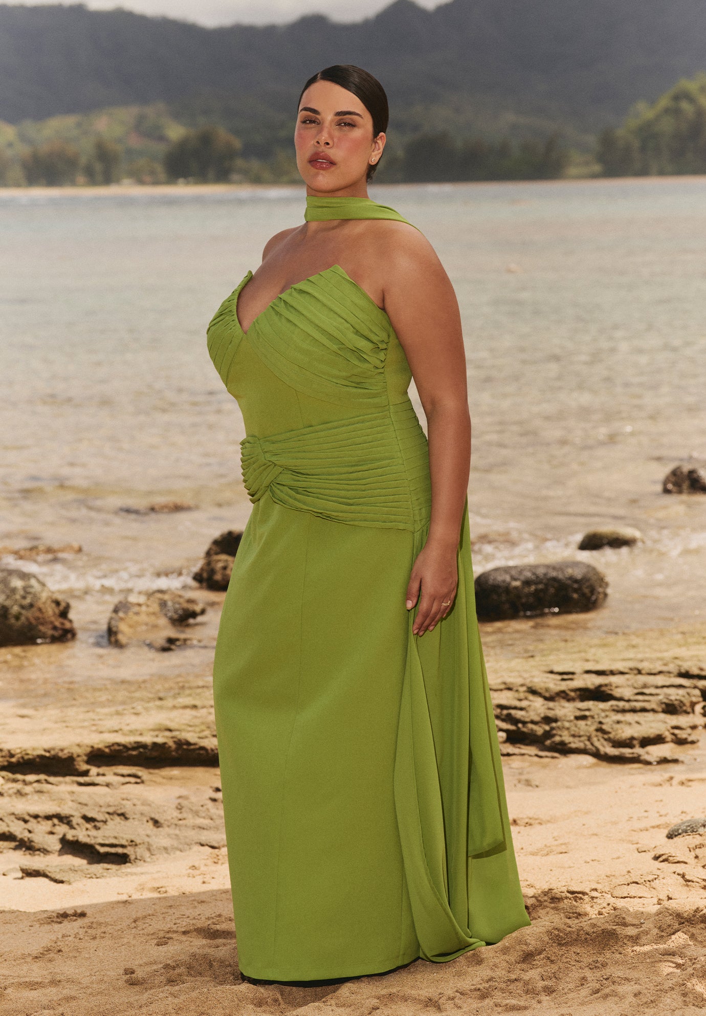 Train Detail Strapless Gown image number 0