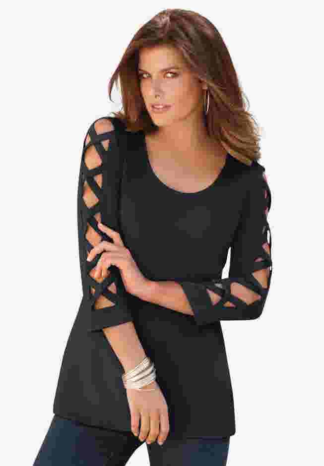 Ultimate Lattice Sleeve Tee image number 0