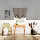 Greenwich Sun Zero™ 99% Blackout Solid Woven Tie-up Shade image number null