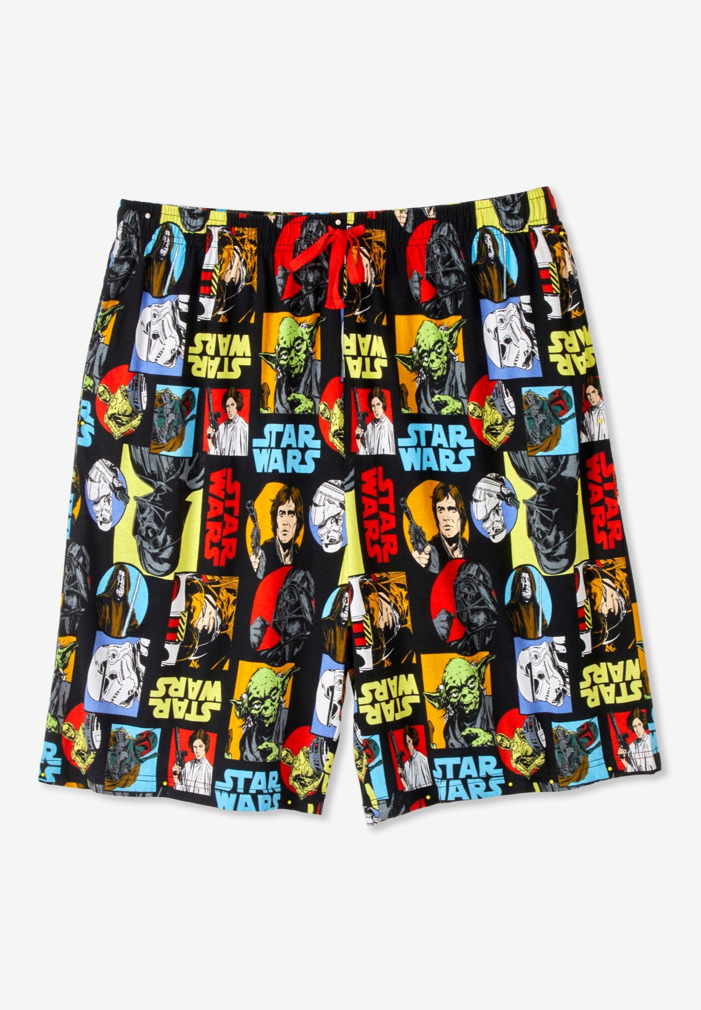 Licensed Novelty Pajama Lounge Shorts image number 0