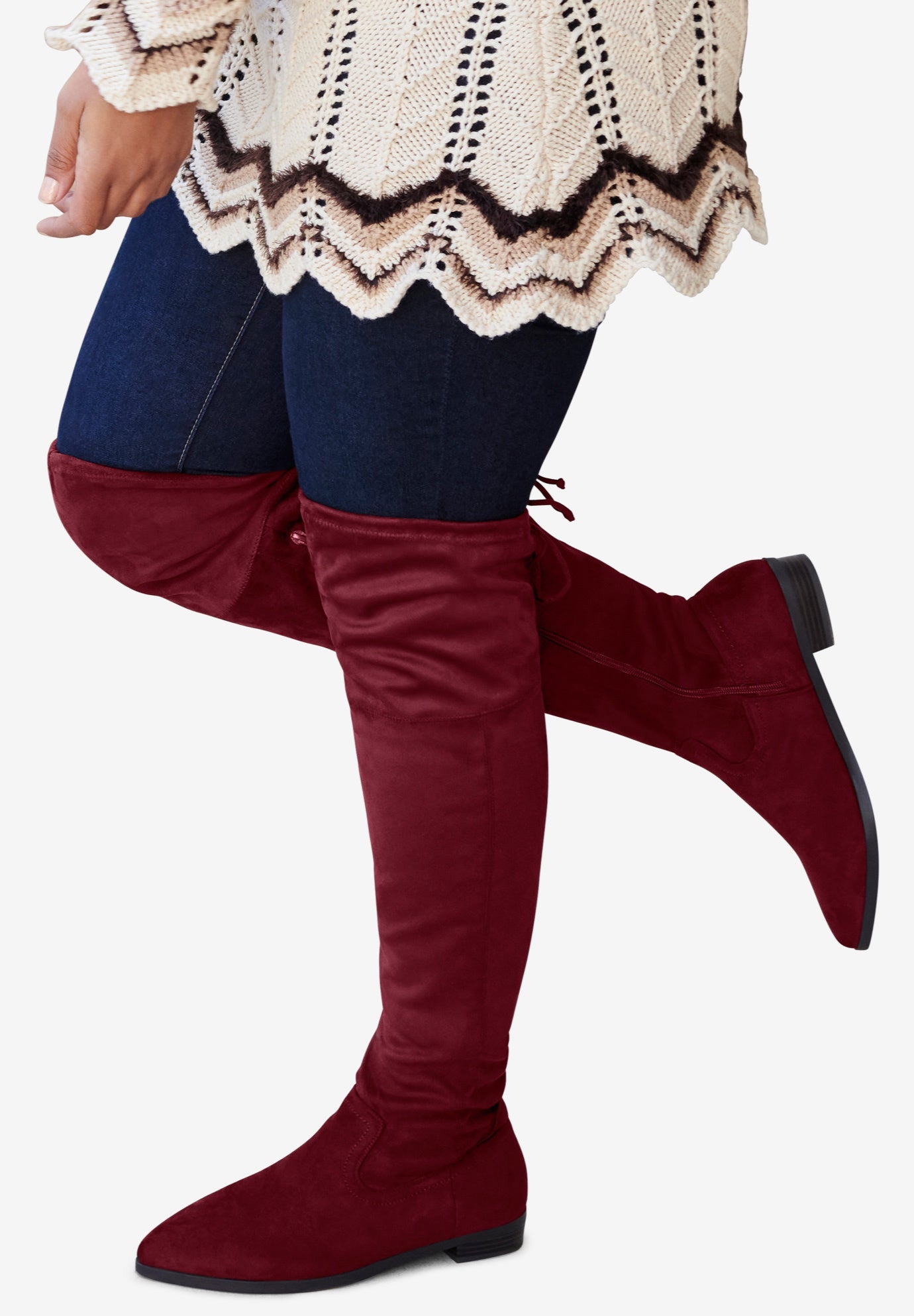 The Cameron Tall Wide Calf Boot By Comfortview image number 5