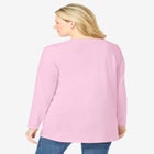 Perfect Long-Sleeve V-Neck Tunic image number null