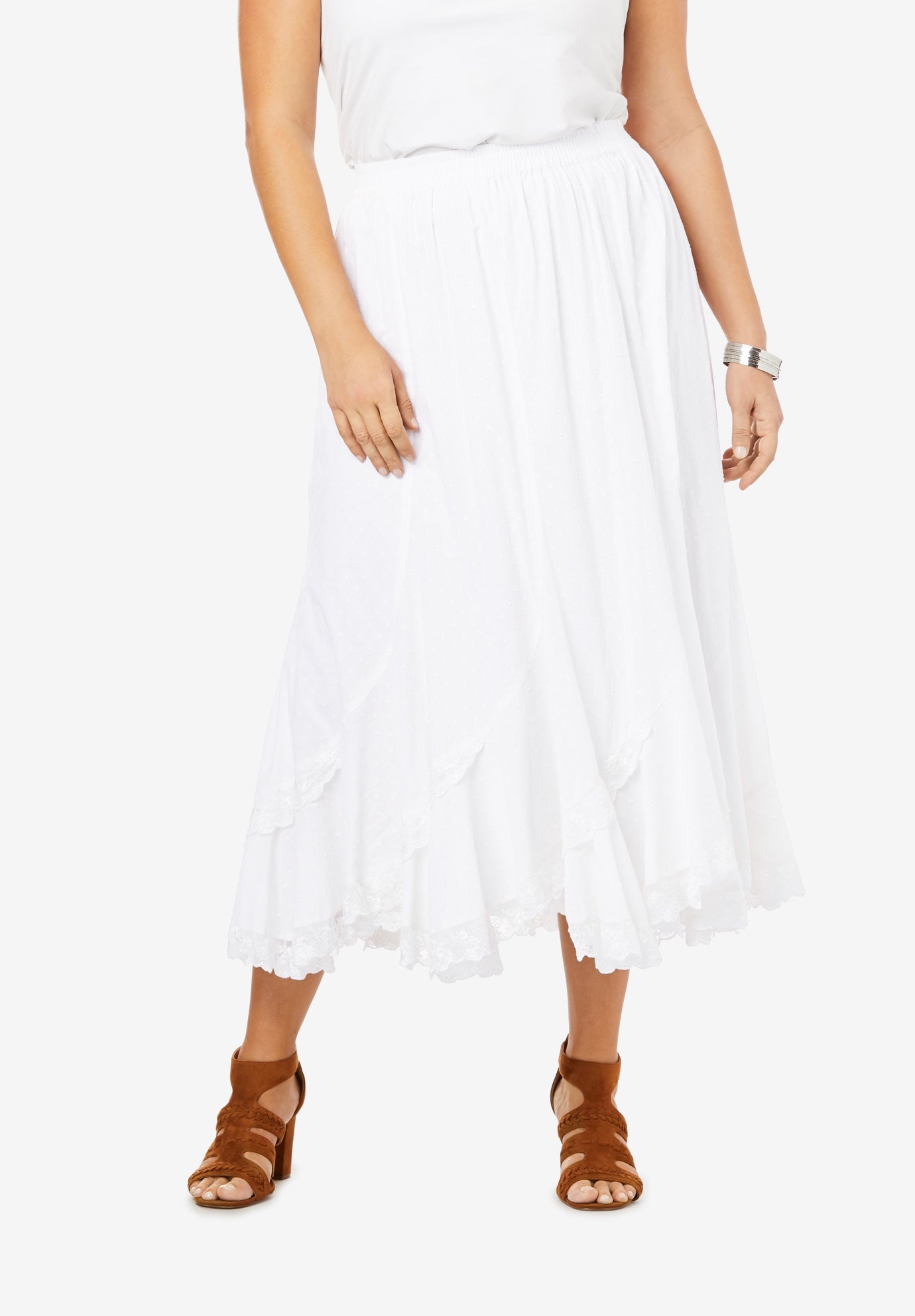Plus Size French Skirt image number 0