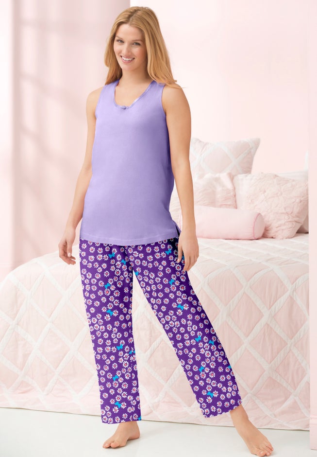 Knit Sleep Tank image number 2