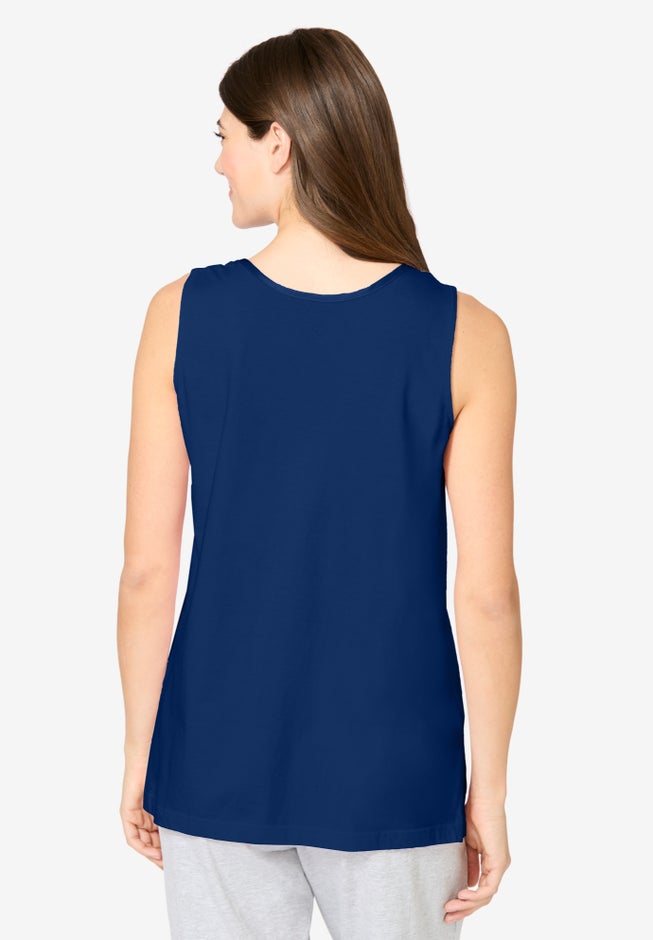 Knit Sleep Tank image number 1