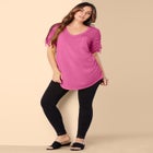 Ruched Sleeve Ultra Femme Tunic image number null