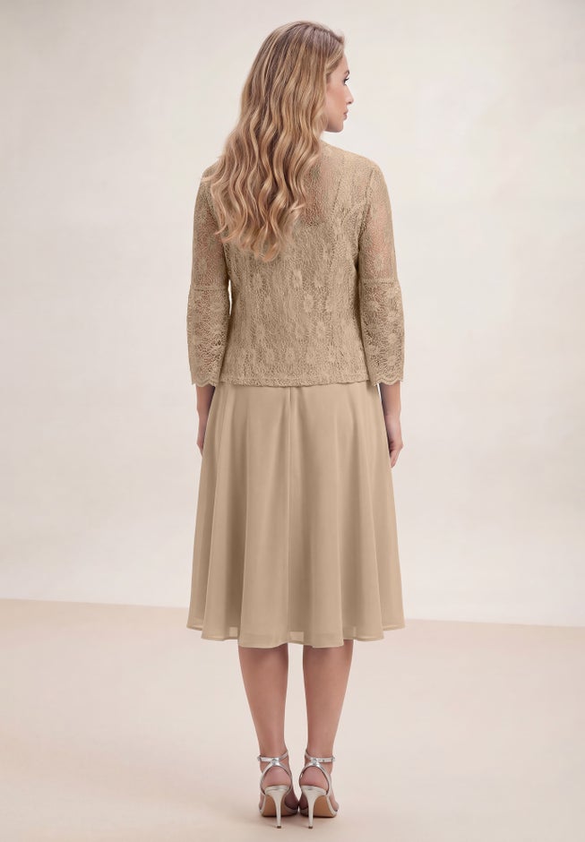 lace dress and jacket set Circe