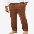 Six-Wale Corduroy Plain Front Pants image number null