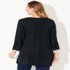 Pointelle Accented Cardigan image number 1
