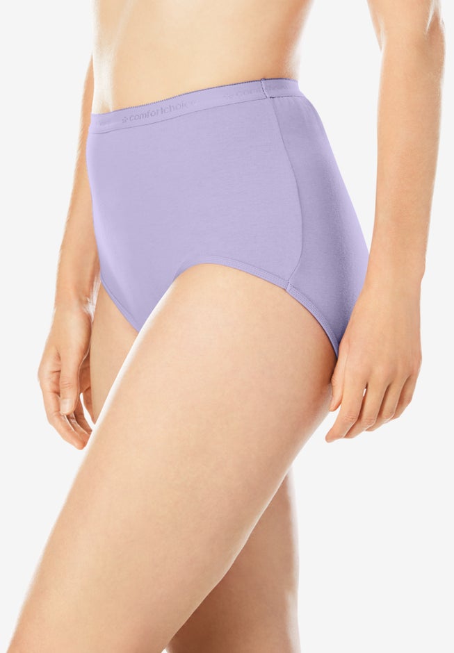 Full Coverage Stretch Cotton Brief 5-Pack image number 1