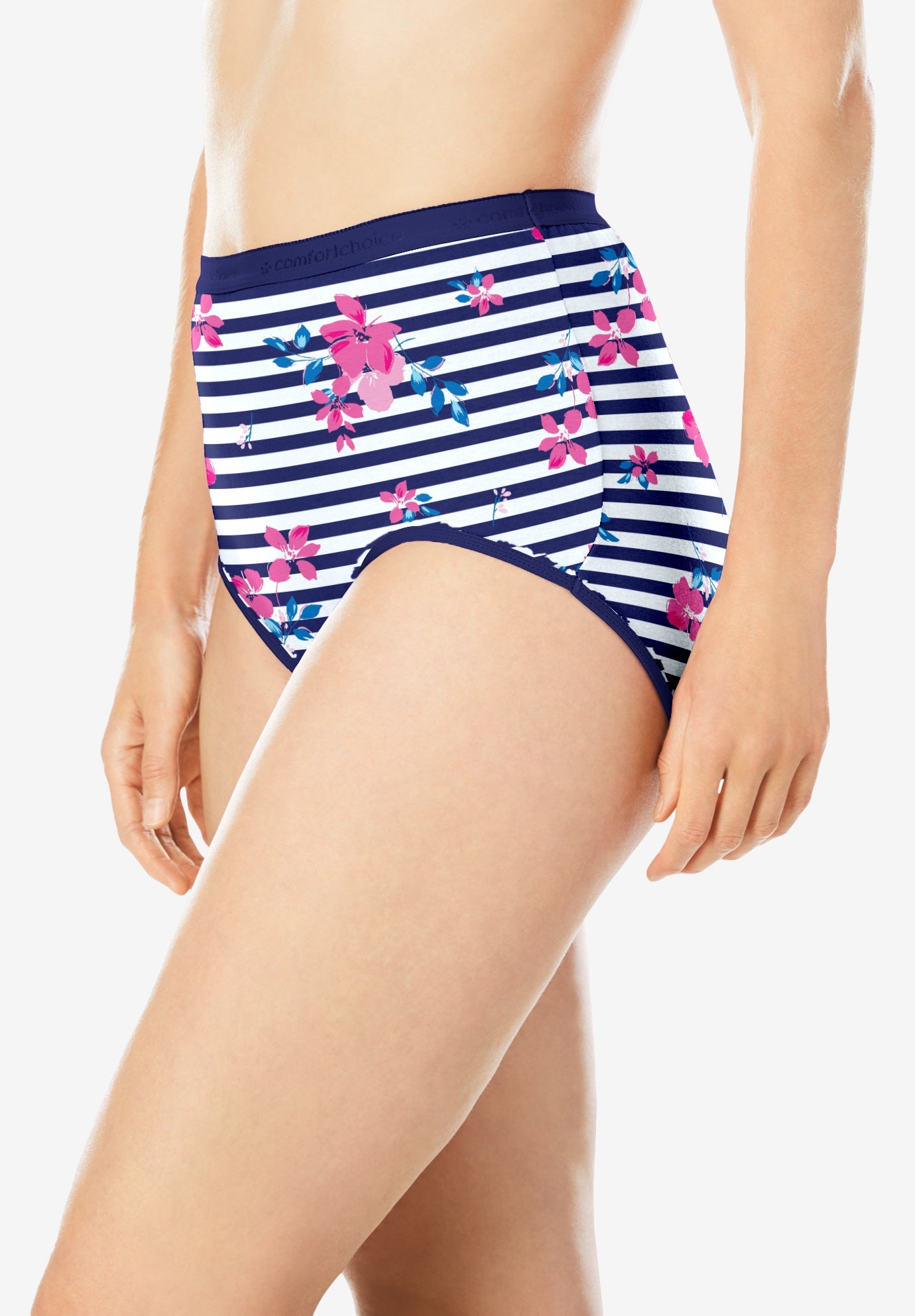 Full Coverage Stretch Cotton Brief 5-Pack image number 2