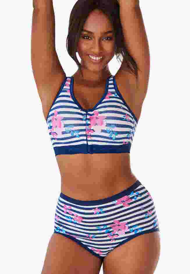 Full Coverage Stretch Cotton Brief 5-Pack image number 4
