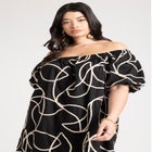 Embroidered Midi Dress image number null