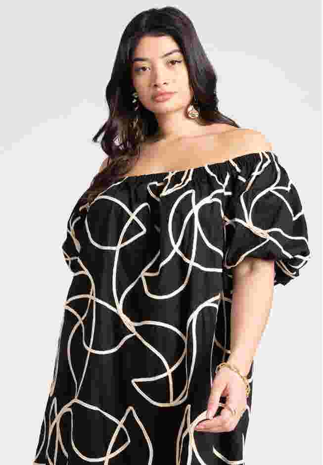 Embroidered Midi Dress image number 2