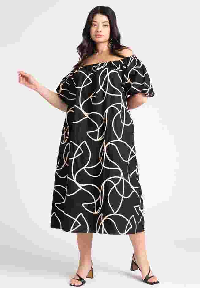 Embroidered Midi Dress image number 0