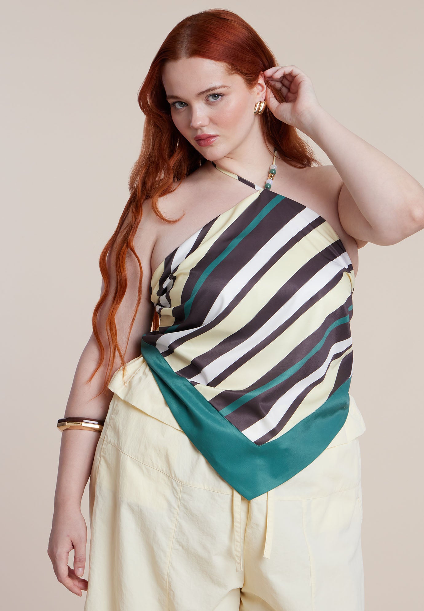 Halter Scarf Top image number 3