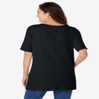 7-Day Embroidered Layered-Look Tunic image number null