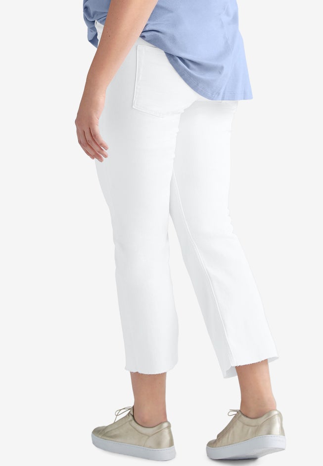 Crop Bootcut Jeans image number 1