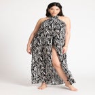 Cross Neck Cover Up Tunic image number null