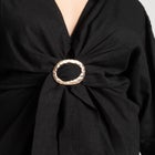 Tie Front Dolman Cover Up Tunic image number null