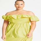 Maxi Poplin Dress image number null