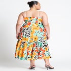 Strappy Flare Maxi Dress image number null