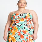 Strappy Flare Maxi Dress image number null