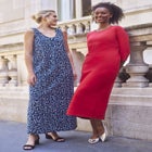 Sleeveless Knit Maxi Dress image number null