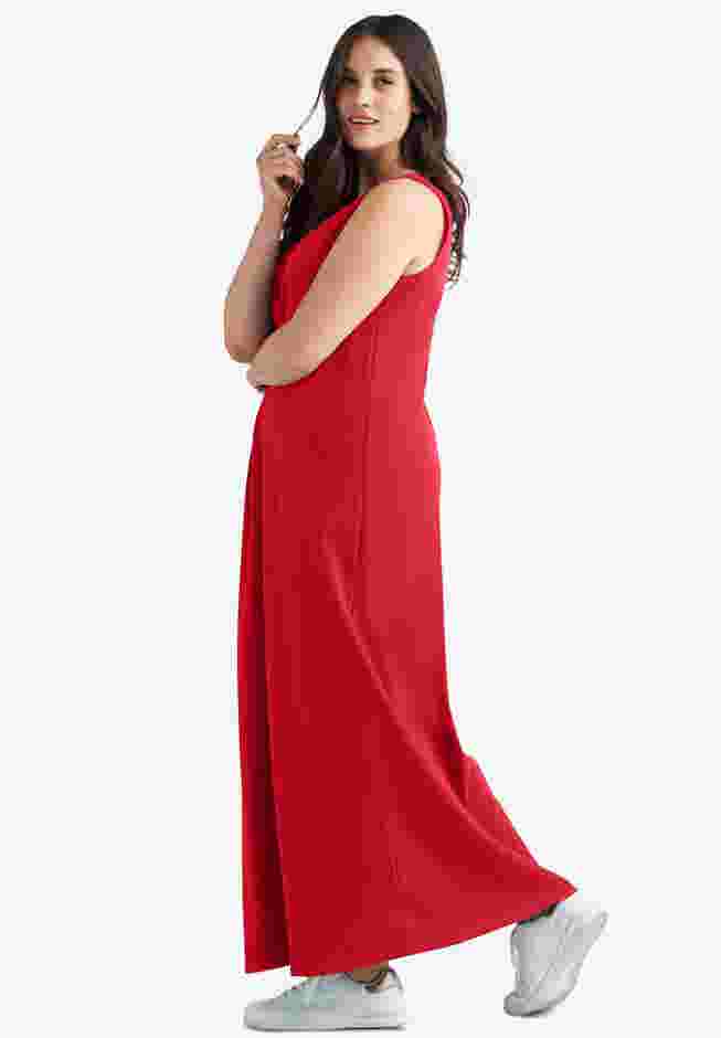 Sleeveless Knit Maxi Dress image number 1