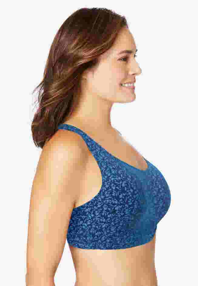 Leading Lady® Serena Low-Impact Wireless Active Bra 0514 image number 2