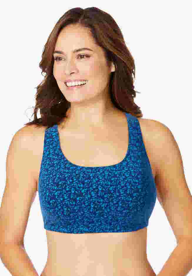 Leading Lady® Serena Low-Impact Wireless Active Bra 0514 image number 0