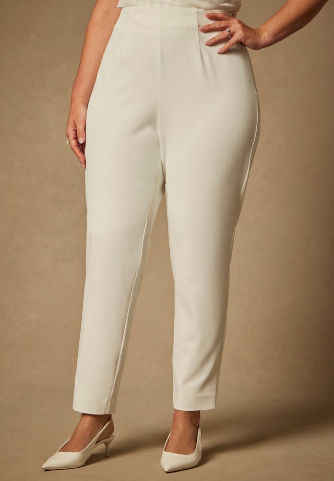 Bridal By Eloquii Cigarette Pant image number 1