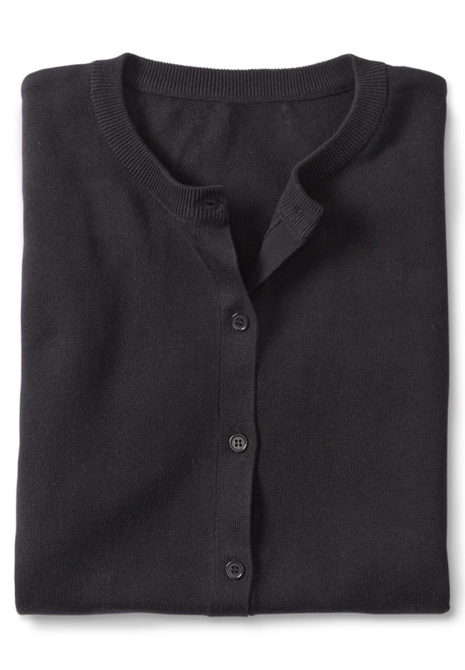 Perfect Elbow-Length Sleeve Cardigan Sweater image number 3