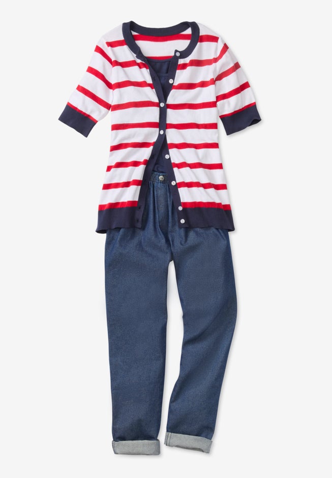 Perfect Elbow-Length Sleeve Cardigan image number 4